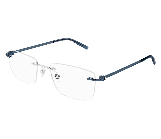 Mont Blanc Brille MB0281O 007 56 21 silber