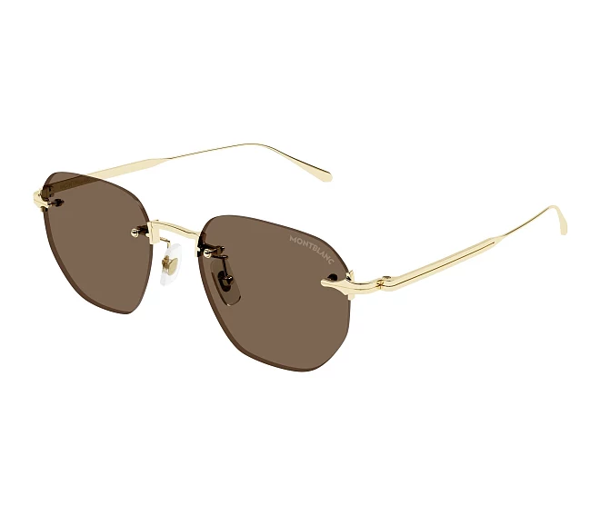 Mont Blanc Sonnenbrillen MB0405S 002 51 19 gold