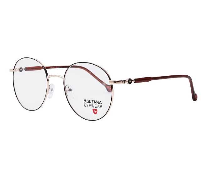 Montana Brille MM587 C 50 20 goldbraun