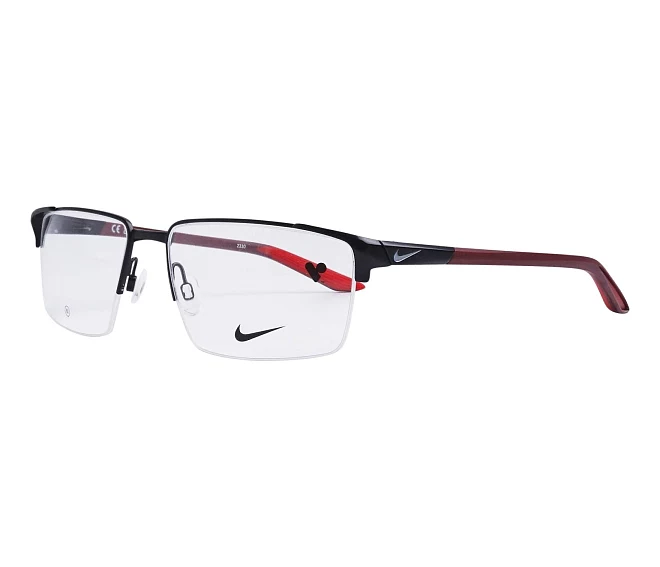 Nike Brille 8054 006 55 16 schwarzrot