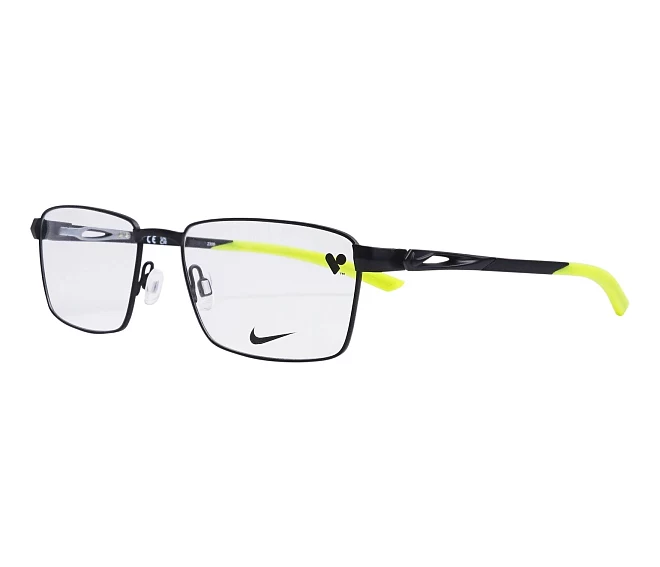 Nike Brille 8140 002 54 17 schwarzgelbfarben