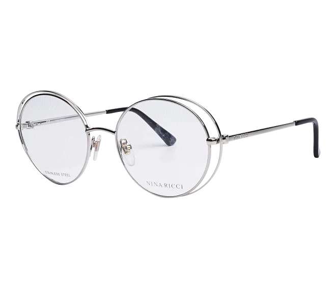 Nina Ricci Brille VNR-233 0579 51 18 silber-avio