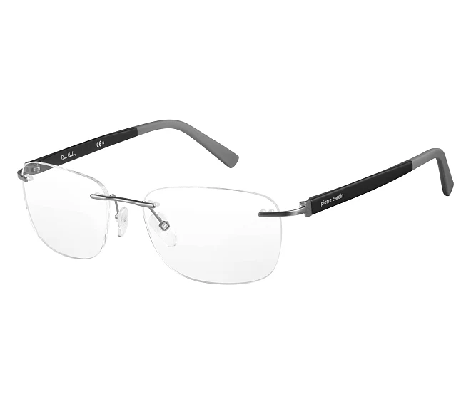 Pierre Cardin Brille PC-6831 UJM 55 17 anthrazitfarbigschwarz