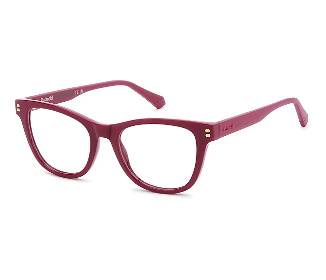 Polaroid Brille PLD-D848 8CQ 48 17 kirschfarben