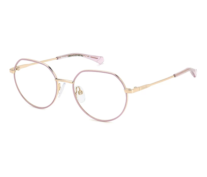 Polaroid Brille PLD-D839 EYR 49 17 roségoldpink