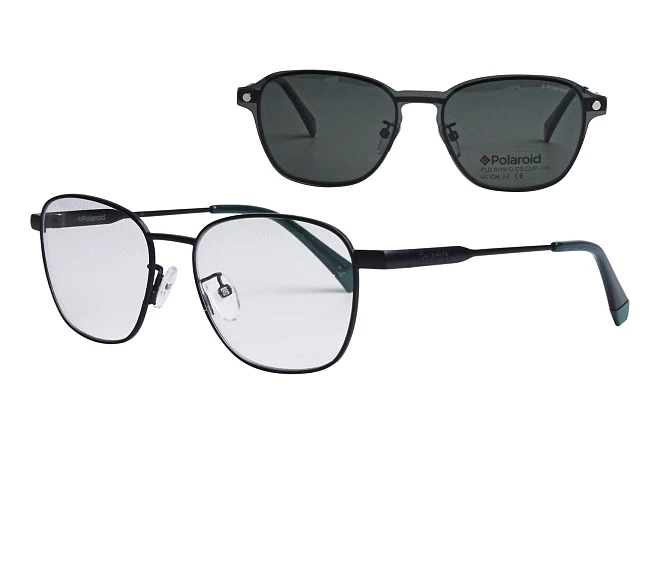 Polaroid Brille PLD-6119-S 7ZJ 53 17 schwarzgrün