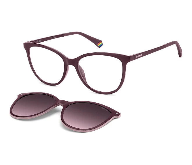 Polaroid Brille PLD-6138-CS 0T7/XW 53 16 pflaumenfarben