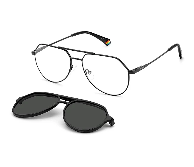 Polaroid Brille PLD-6156-CS 807M9 56 16 schwarz