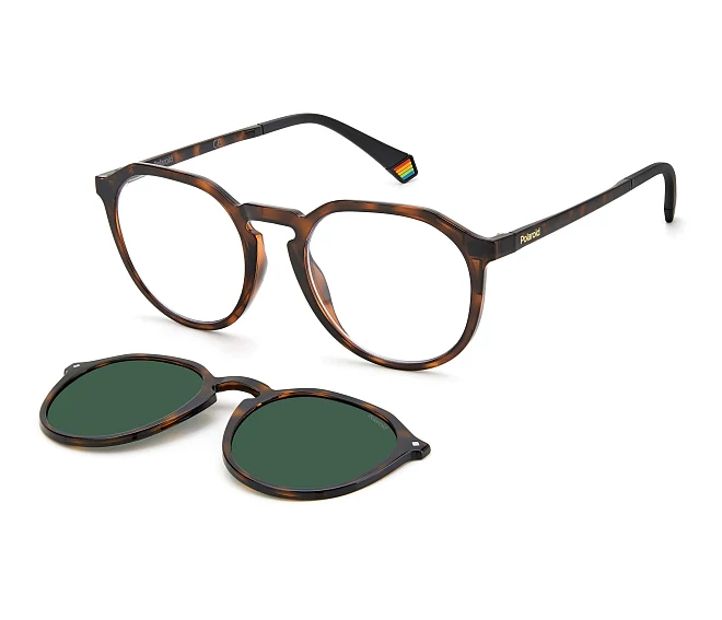 Polaroid Brille PLD-6165-CS 086/UC  52 20 havana