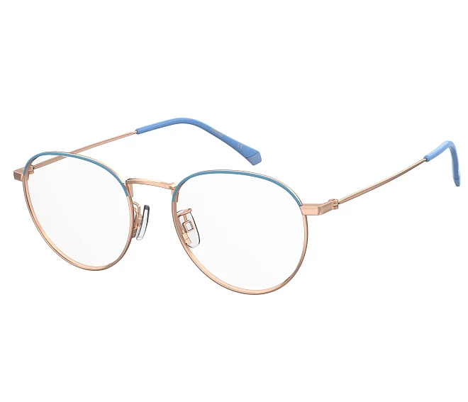 Polaroid Brille PLD-D396-G QWU 51 19 roségoldblau