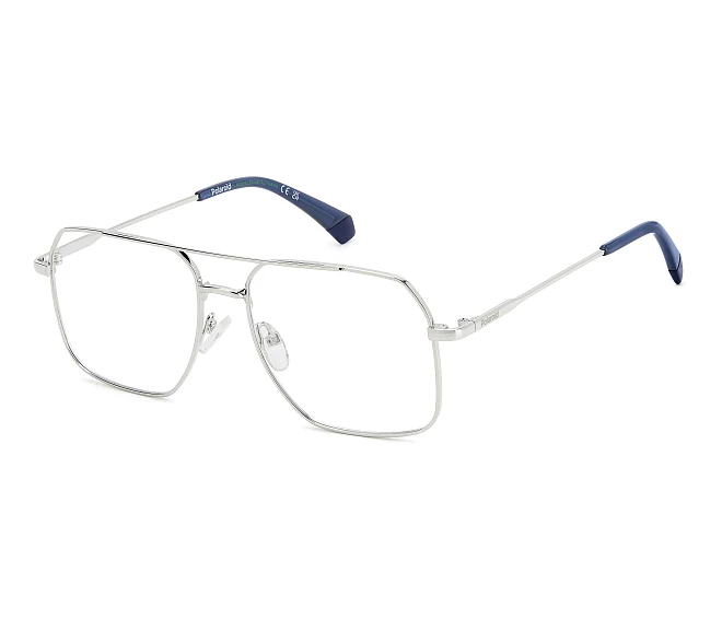 Polaroid Brille PLD-D554 010 55 16 palladium-silber