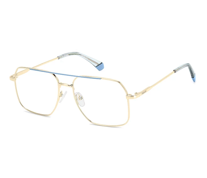 Polaroid Brille PLD-D554 LKS 55 16 goldblau