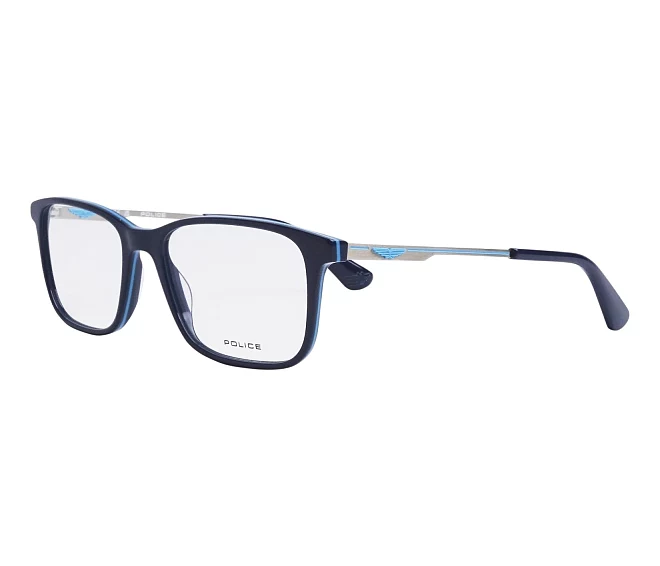 Police Brille VK140 09DD 49 16 blausilber