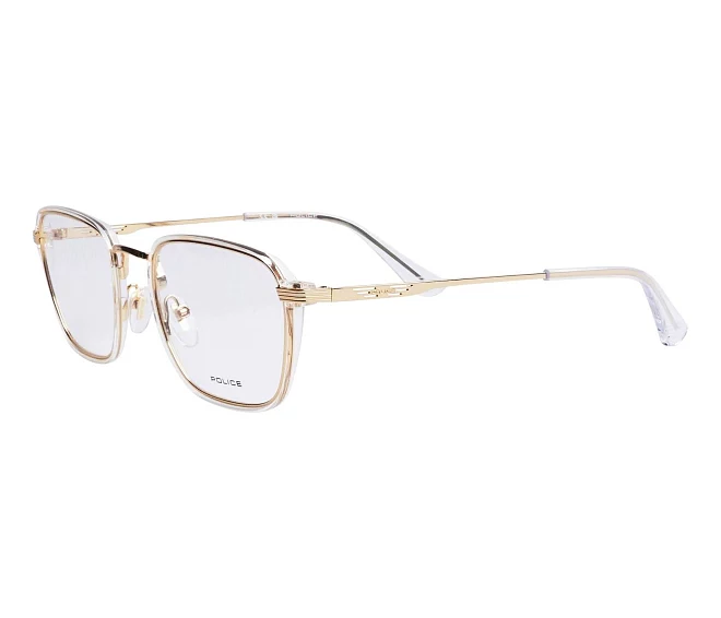 Police Brille VPLG76 300Y 51 21 goldkristall