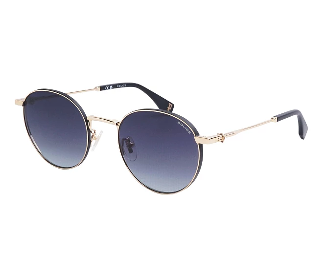 Police Sonnenbrillen SPLU-73 0302 52 21 gold