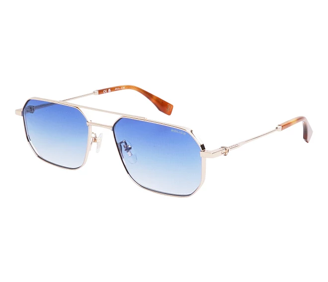 Police Sonnenbrillen SPLU-74 300Y 58 17 gold