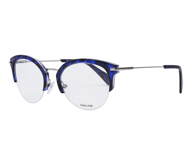 Police Brille VPL418 0L93 50 20 blaumetallfarben
