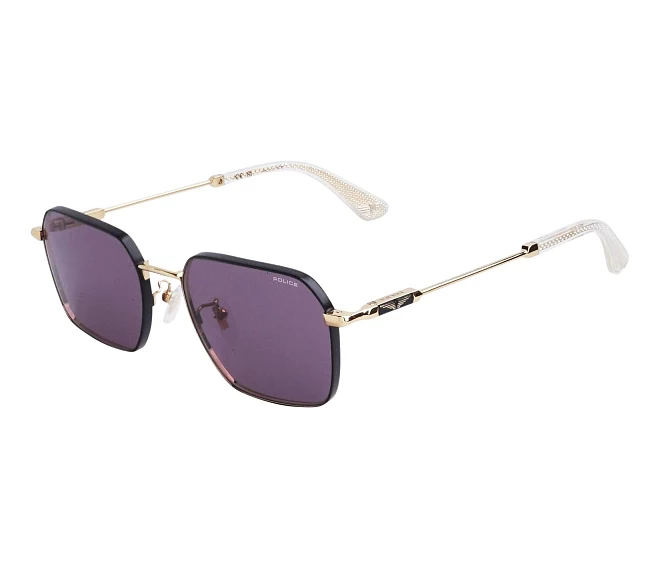 Police Sonnenbrillen SPLN-41 0302 55 19 goldschwarz