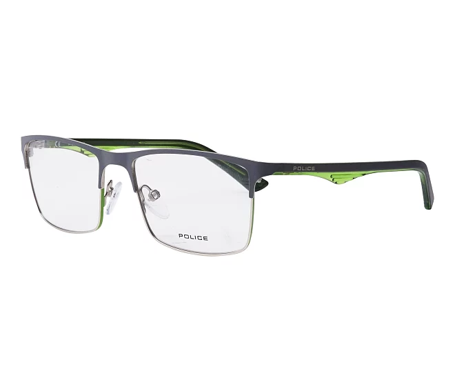 Police Brille VK543 0538 51 16 graugrün