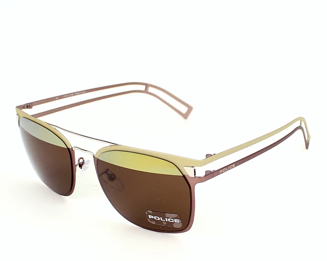 Police Sonnenbrillen S-8958 SN6H 52 20 roségoldgelbfarben