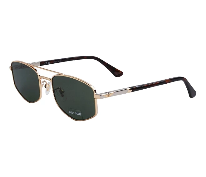 Police Sonnenbrillen SPLQ84 0300 55 20 gold