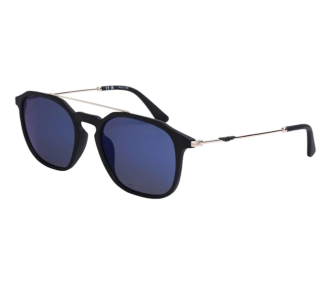 Police Sonnenbrillen SPLL76 U28P 53 19 schwarzgold