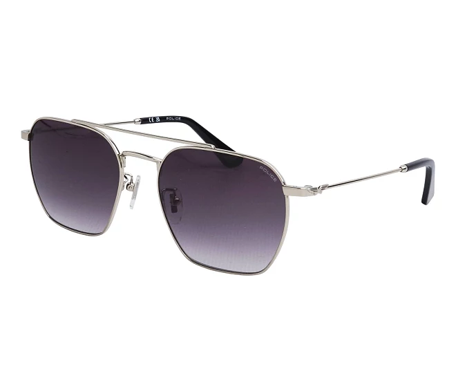 Police Sonnenbrillen SPLR72 0579 56 19 stahlfarbenschwarz