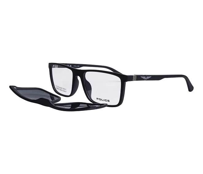 Police Brille UPLQ66 U28P 54 17 schwarz