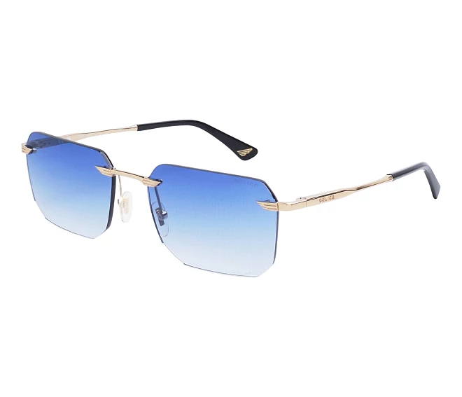 Police Sonnenbrillen SPLU-75 300Y 57 18 gold