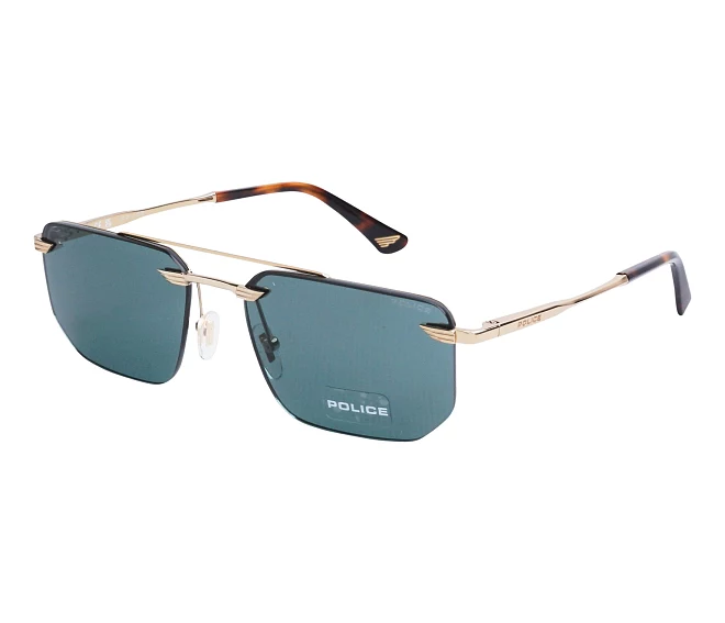 Police Sonnenbrillen SPLU-76 0300 57 18 gold