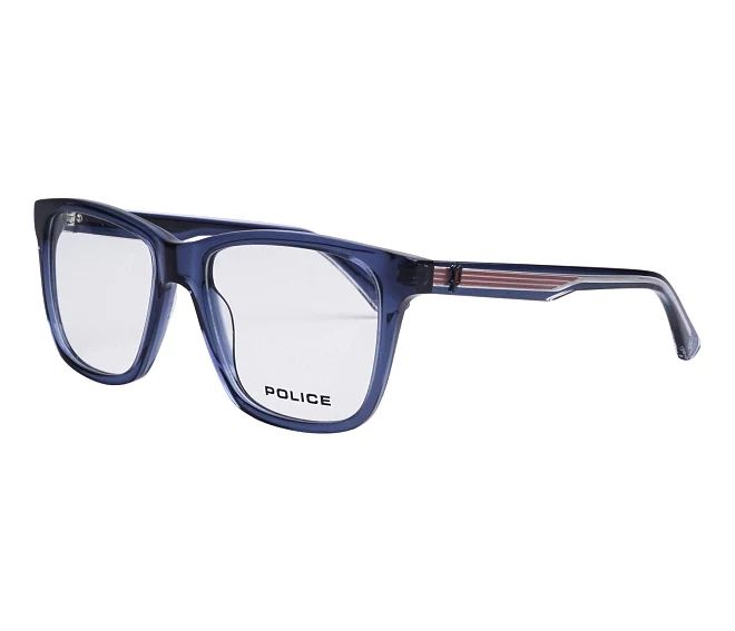 Police Brille VK144 0AGQ 50 16 blaustahlfarben