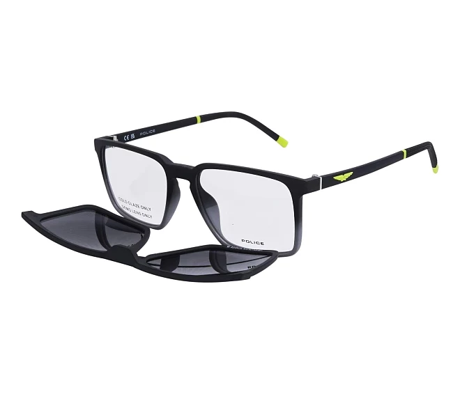 Police Brille UPLL75 WT5P 54 17 schwarzgrau