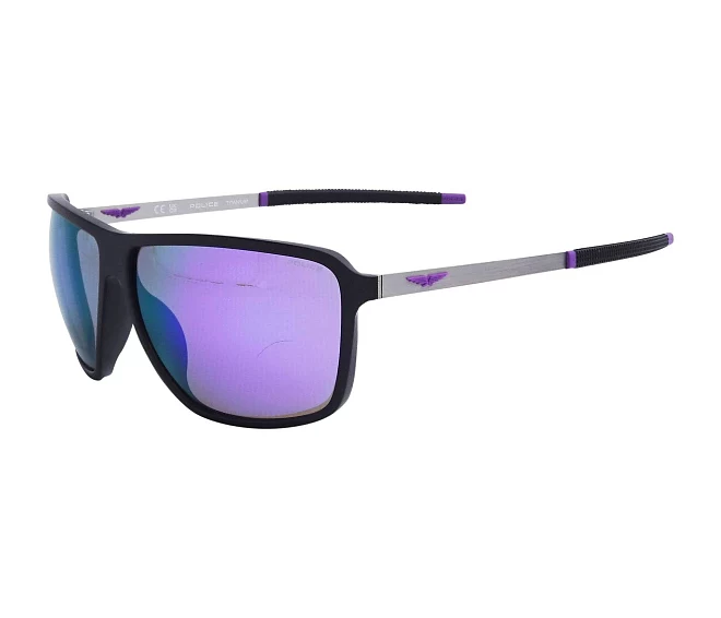 Police Sonnenbrillen SPLL15 U28Z 65 13 schwarzviolett