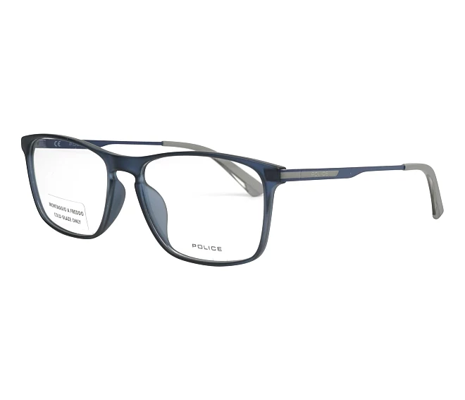 Police Brille VPL-697 0U58 53 16 blaublau