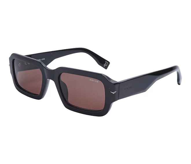Police Sonnenbrillen SPLU-72-E 0700 54 21 schwarz