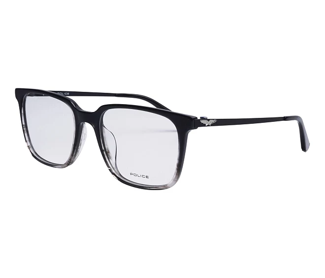 Police Brille VPLP15 0G46 52 18 schwarzkristall