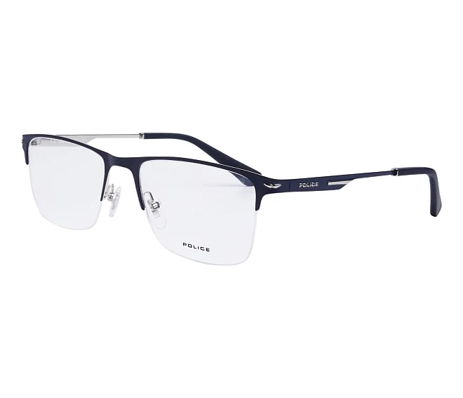 Police Brille VPLN-18 0696 53 18 blau