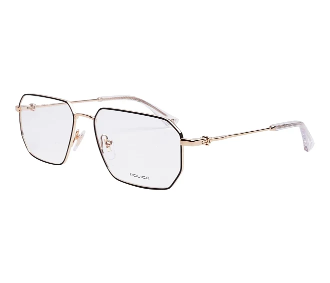 Police Brille VPLN-23 302Y 55 16 schwarzgold