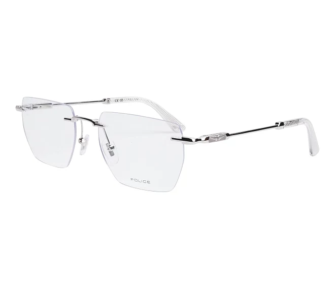 Police Brille VPLN-27 0579 53 18 silber