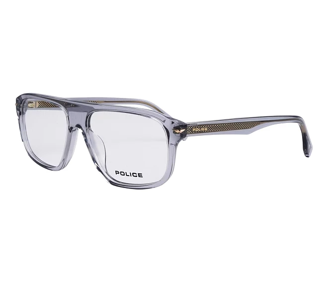 Police Brille VPLQ65 04G0 55 15 kristalltransparent