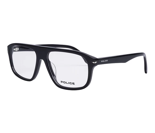 Police Brille VPLQ65 0700 55 15 schwarz