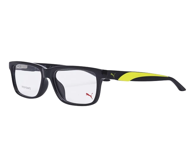 Puma Brille PJ0058O 001 50 14 schwarzgelbfarben