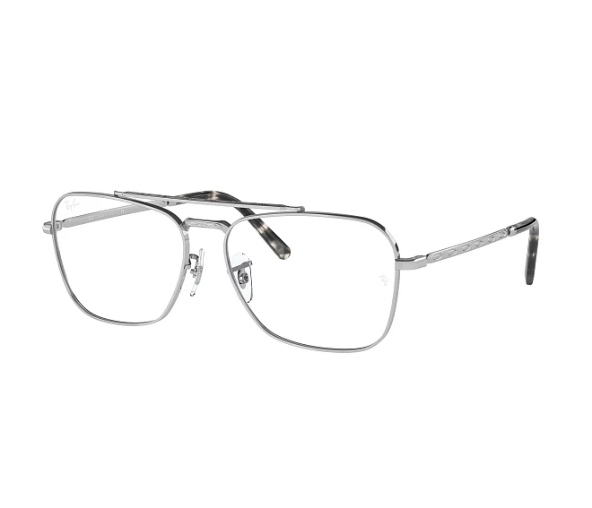 Ray-Ban Brille RX3636V 2501 55 15 silber