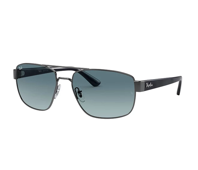 Ray-Ban Sonnenbrillen RB-3663 004/3M 60 17 gun metallblau