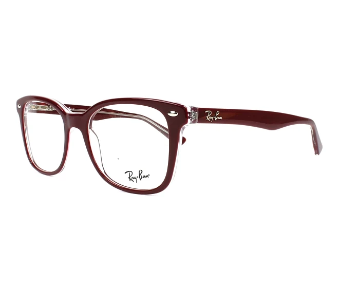 Ray-Ban Brille RX-5285 5738 53 19 bordeauxkristall
