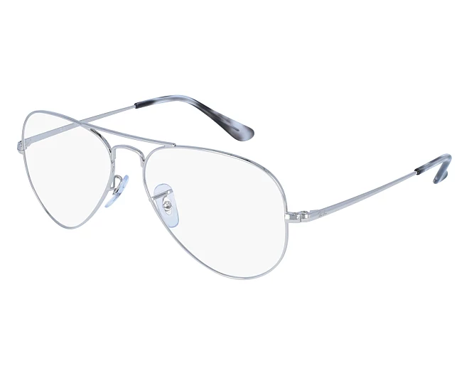Ray-Ban Brille RX-6489 2501 55 14 silber