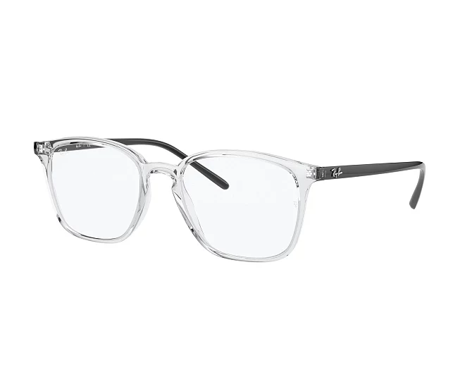 Ray-Ban Brille RX-7185 5943 50 18 kristallschwarz