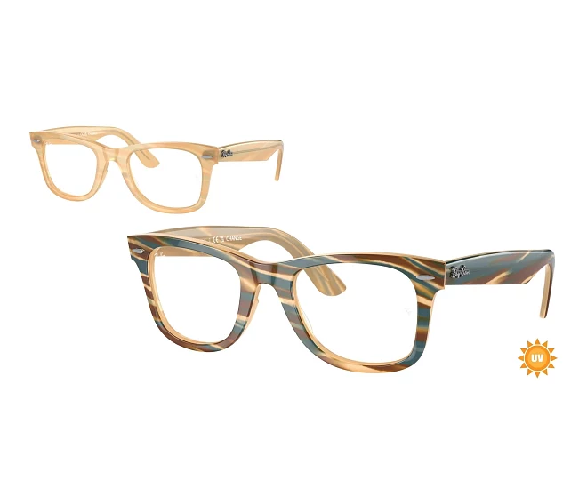 Ray-Ban Brille RX4340V 8383 50 22 braun
