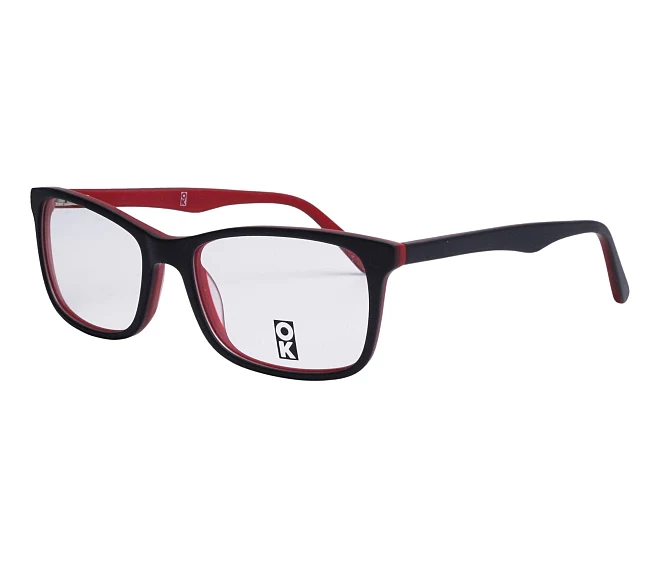 Signature Brille OK1705 401 53 17 schwarzziegelfarben-rot