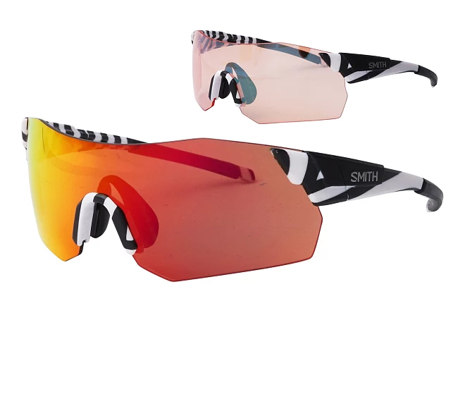 Smith Optics Sonnenbrillen PIVLOCK-ARENA-MAX-N S37-WHTEBK-PTTRN   schwarzweiß